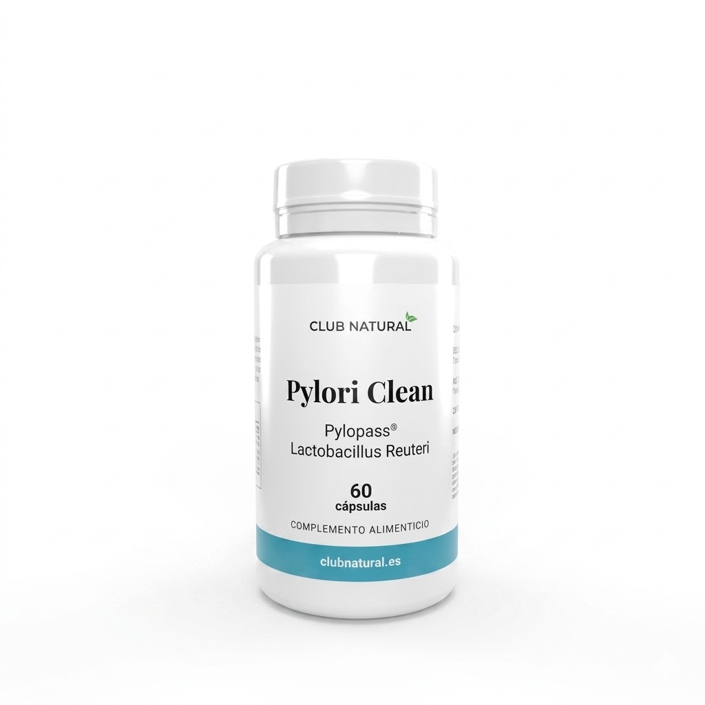 Pylo Clean 60 cápsulas con Pylopass - Elimina el Helicobacter Pylori